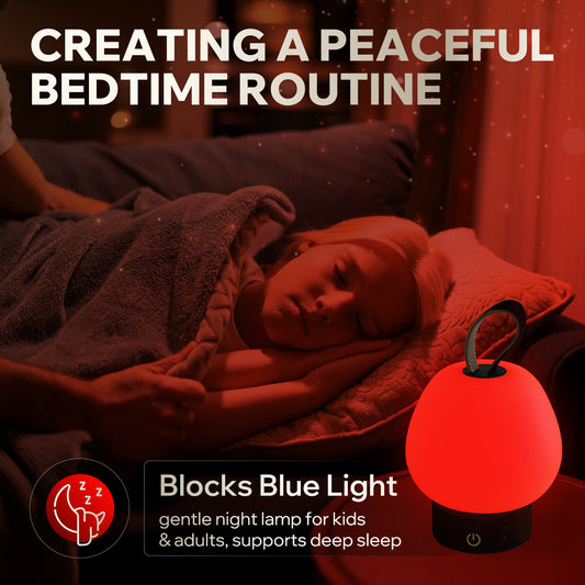 🌙 Sleep Better with a Red Light Lamp: The Secret to Restful Nights