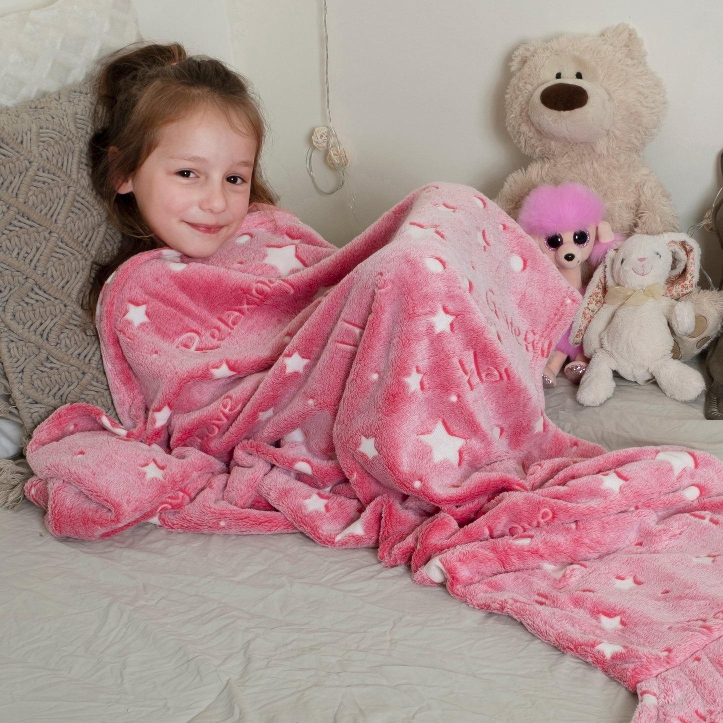 Glow In The Dark Mermaid Tail Blanket