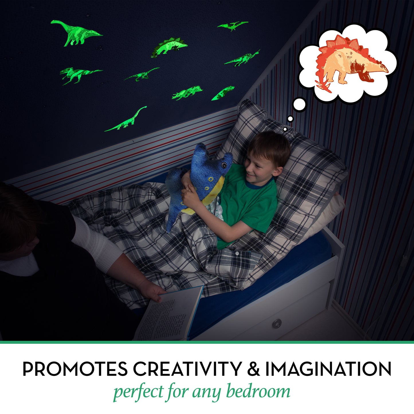 Glow In The Dark Dinosaurs Wall Stickers