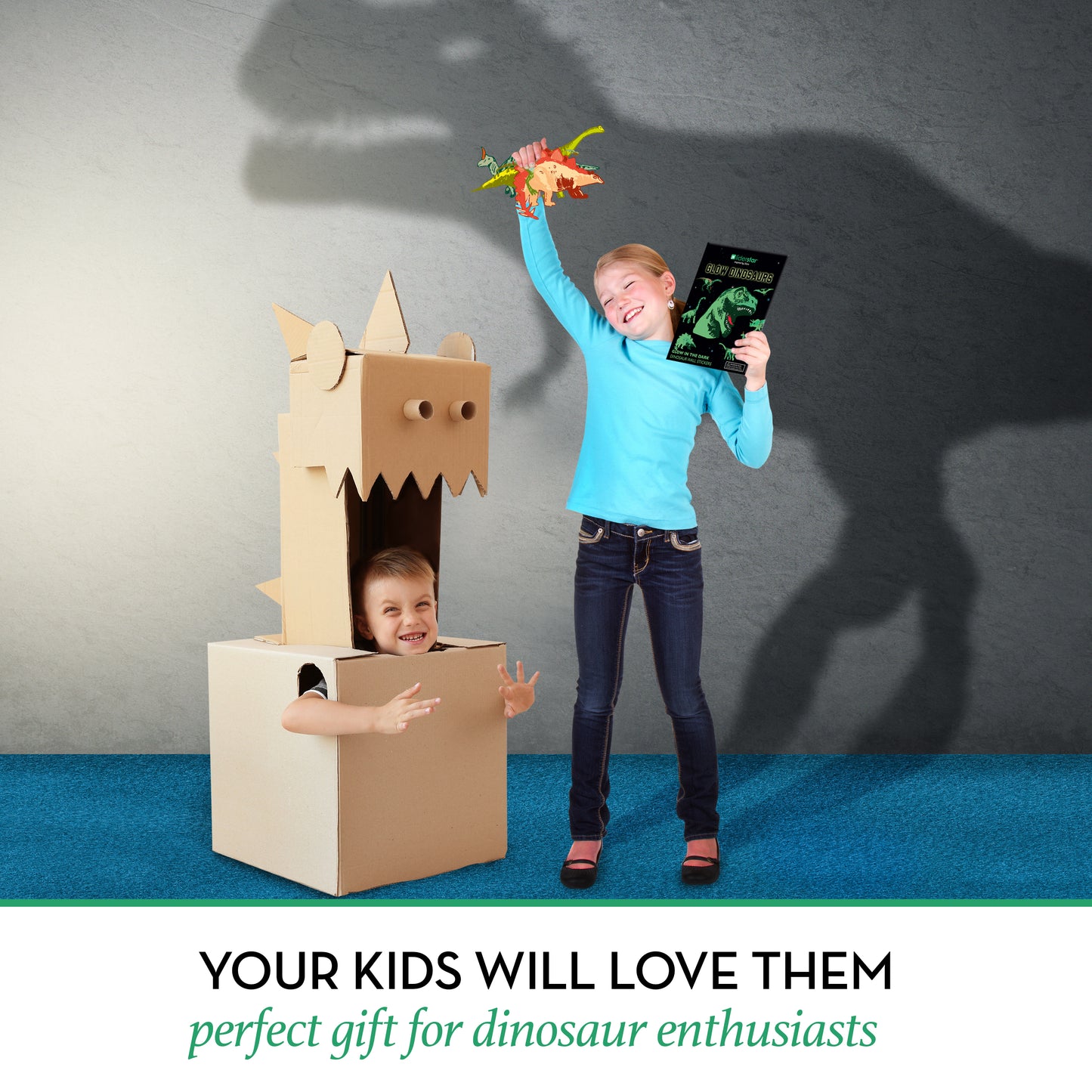 Glow In The Dark Dinosaurs Wall Stickers