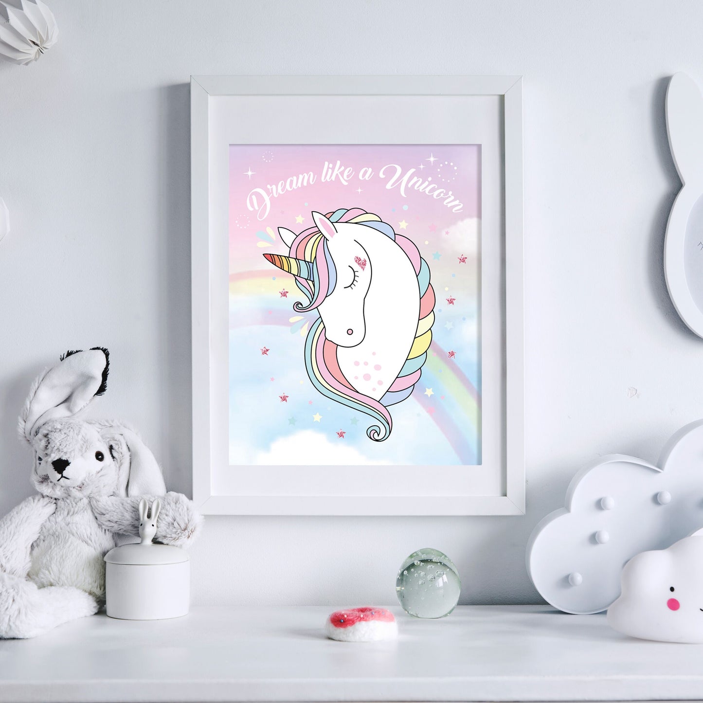 Glow In The Dark Unicorn Posters