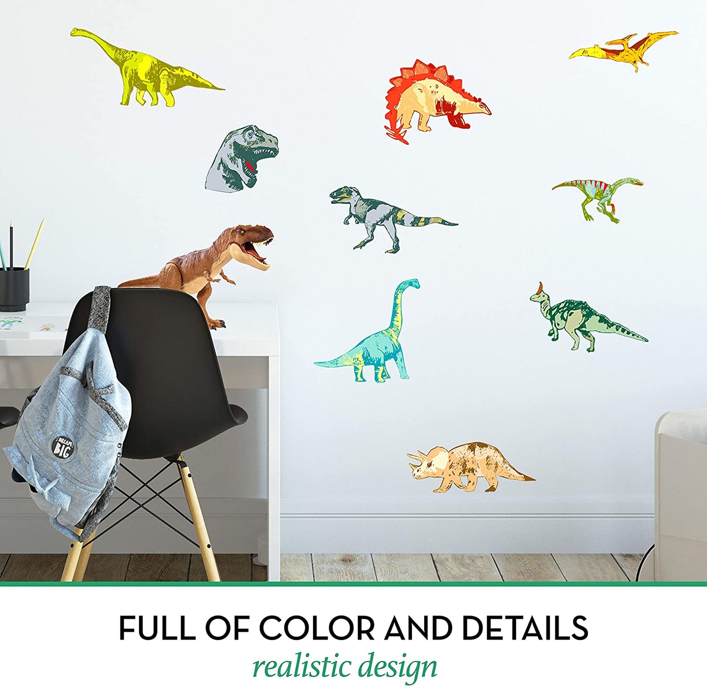 Glow In The Dark Dinosaurs Wall Stickers
