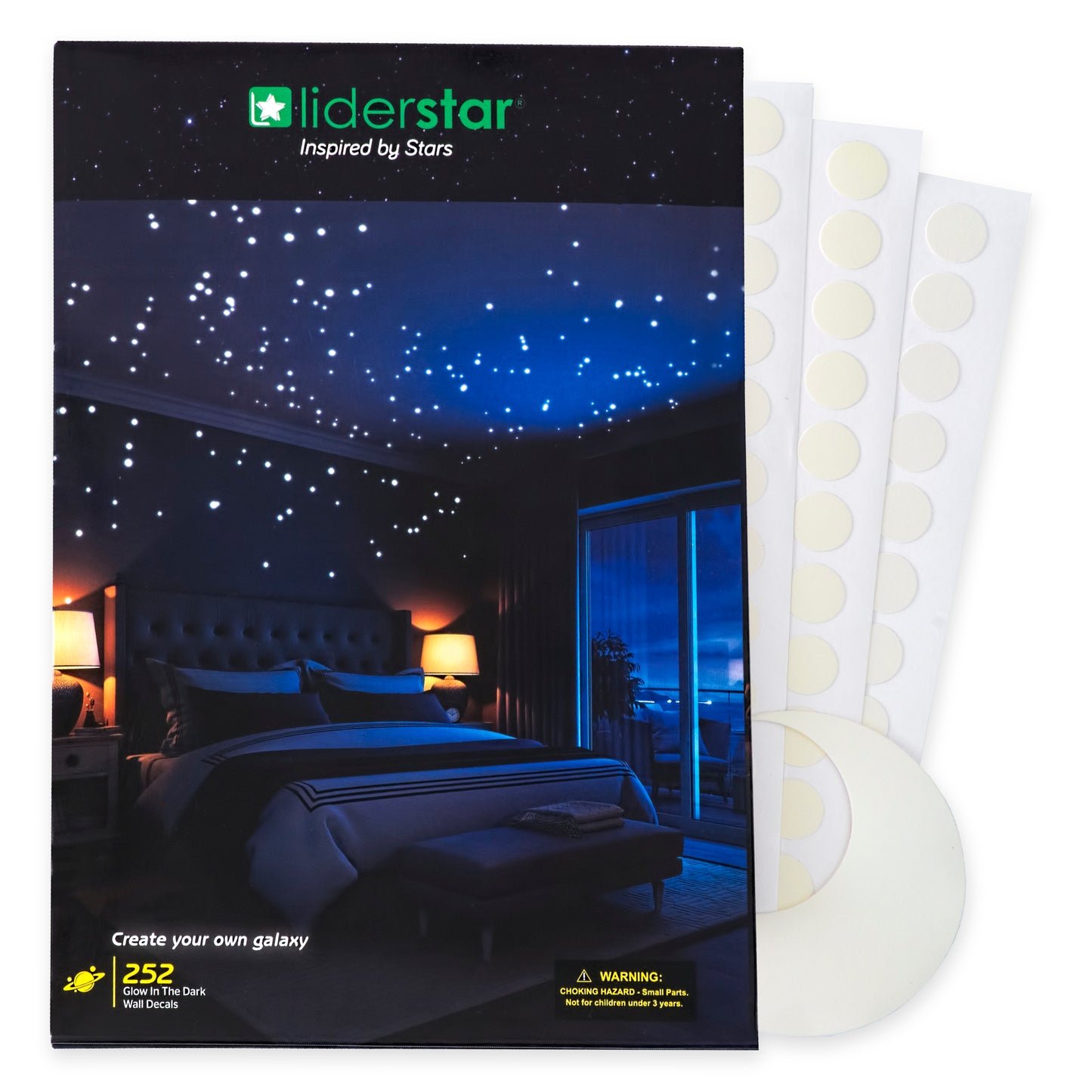 Glow In The Dark Galaxy Set