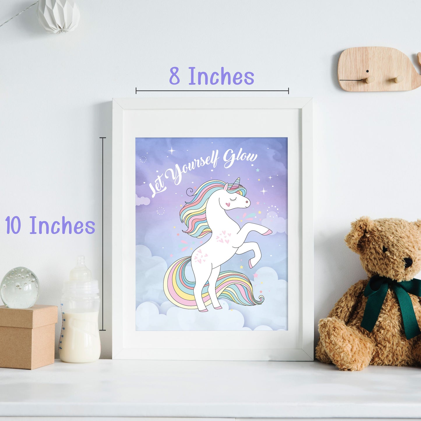 Glow In The Dark Unicorn Posters