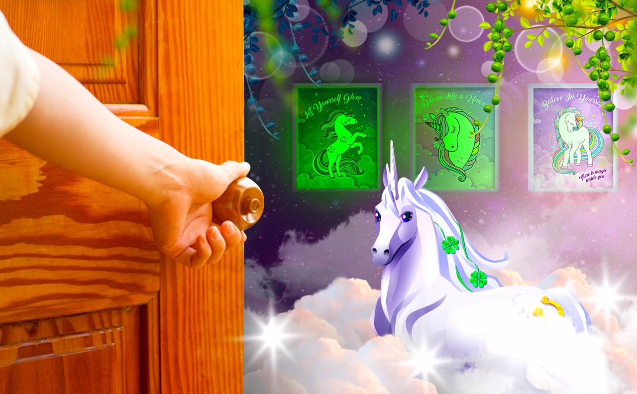 Glow In The Dark Unicorn Posters