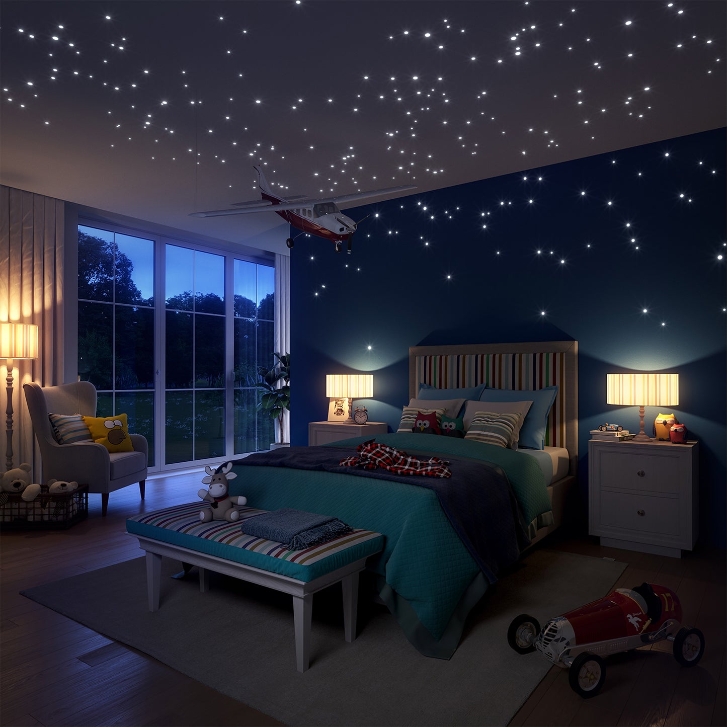 Glow In The Dark Galaxy Set
