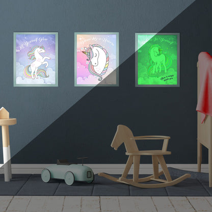 Glow In The Dark Unicorn Posters